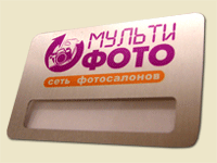 Бейдж металлический с окном